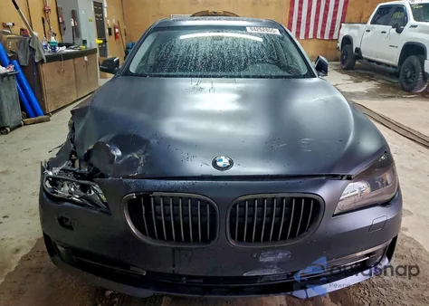 2015 BMW 740 Lxi из США, поврежденный, VIN WBAYF4C55FD874102